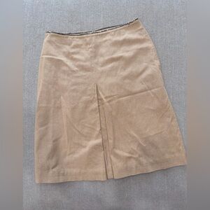 Banana Republic Tan Stretch Pencil Skirt Size 6 Work Office Classic
